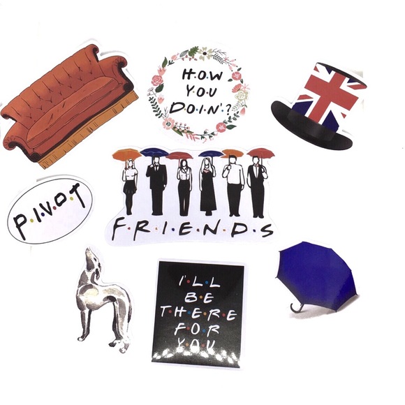 VSCO Girl 14 Piece Friends TV Show Boxed Gift Set - Picture 6 of 6